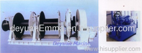 40KN Electric anchor windlass and mooring winch