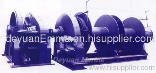 30KN Hydraulic anchor windlass and mooring winch