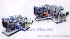 40KN Hydraulic anchor windlass and mooring winch