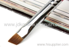 Angled Shape Synthetic Cosmetic Eyebrow Brush