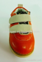 leather children shoes