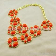 J Crew yellow glass bubble necklaces wholesale