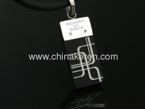 2013 Fashion silicon power necklaces