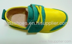 genuine leather children shoes