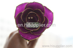 Valentine's Day Gift /24k gold plated rose/gold rose
