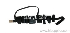 Leather Police Multifunction Belt