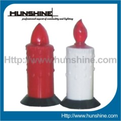 Red Led Flickering Grave Candle Light