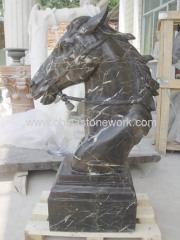 Horse head Marble Sculpture