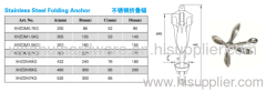 Stainless Steel folding anchor