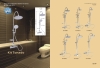 Staineless steel shower sets