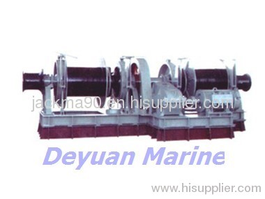 50KN Electric anchor windlass and mooring winch
