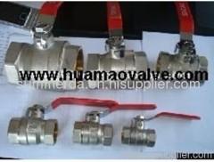 Full Bore Brass Ball Valve (HMV01-01)