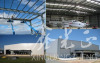 steel structure prefabricated aircraft hangar