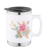 Advertising Porcelain Vacuum Cup With S/S Inner