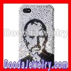 Cheap Swarovski Crystal iPhone 5 case with a Steve Jobs Wholesale