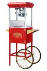 Commercial Popcorn Machine with Cart