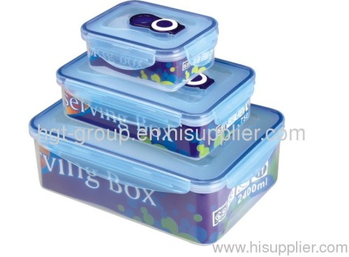 2012 New Design plastic Vacuum food container