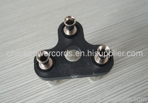 Thailand 3 pins Cbale plug insert