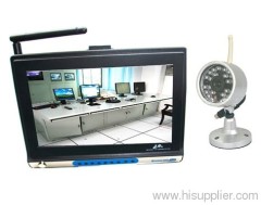 2.4GHz 7 inch baby monitor support SD card