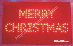 led holiday decorative christmas logo lights