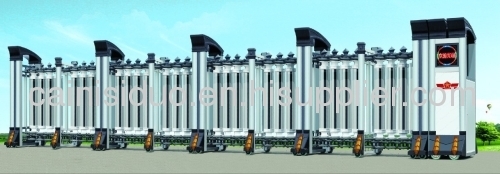 Luxury electric automatic telescopic barrier gate 