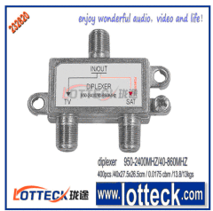 Satellite and Antenna Signal Diplexer