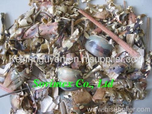 Dried shrimp crab shell