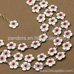 Cheap J CREW flower bubble necklace wholesale