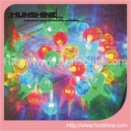 outdoor colorful decorative led string lights