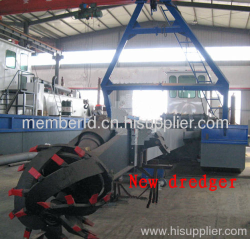 China new hydraulic sand dredging machine for sale