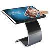 55 Inch Infrared Information Standing Multi Touch Tables with Voice Speaker