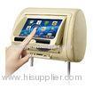 7 Inch HD LCD Touch Screen Headrest DVD Players with Detachable Front Panel Game