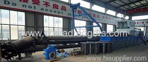 High efficiency Cutter head suction dredger boat for sale