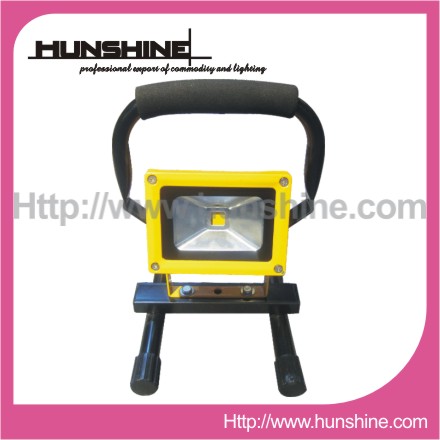 10W Outdoor led floodlight garden lamp with hold