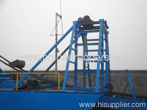 China gold bucket dredge