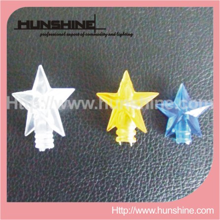 crystal star decorative christmas led lights