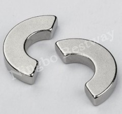 N35 Motor Arc NdFeB Magnets with Ni plated