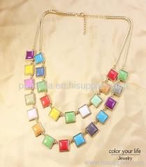Colorful candy kate spade necklace wholesale