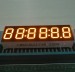 6 digit 0.36 inch amber 7 segment led numeric display;