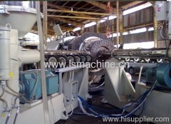 PE pipe producing machine