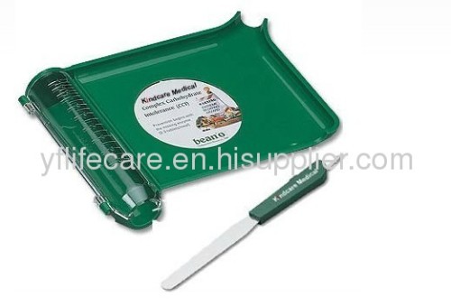 Plastic Pill counter tray with spatula