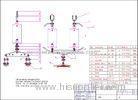 Double insulator string suspension set for conductor Acsr , Aaac , Opgw , Adss