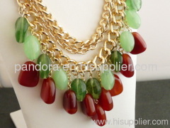 J Crew agate bubble necklace wholesale