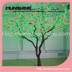 decorative lighted christmas tree