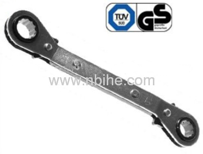 25 Degree Angle Offset Ratcheting Box Wrench carbon steel