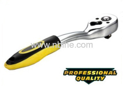 Ratchet Wrench with double color handle