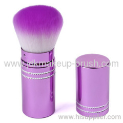 Purple Hair Retractable Brush