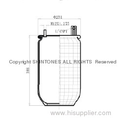 53106-99200 of Nissan truck Air Spring