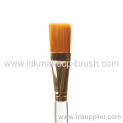 Synthetic Hair Facial Mask Brush with Acrylic Handle