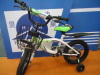 green bmx kids 4 wheel bike